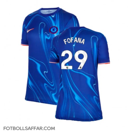 Chelsea Wesley Fofana #29 Hemmatröja Dam 2024-25 Kortärmad